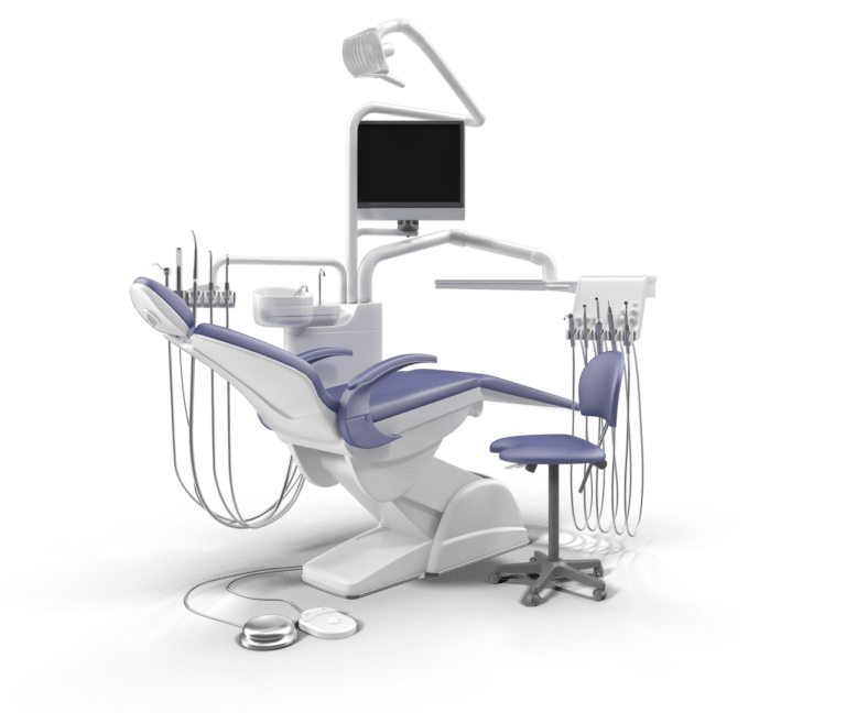 dental chair and equipment